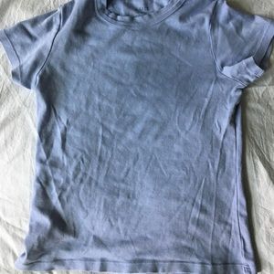 Brandy Melville baby blue t shirt